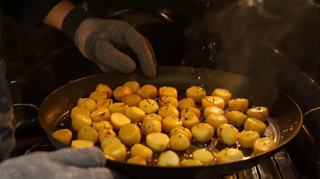 Comment cuire des pommes de terre grenaille au four