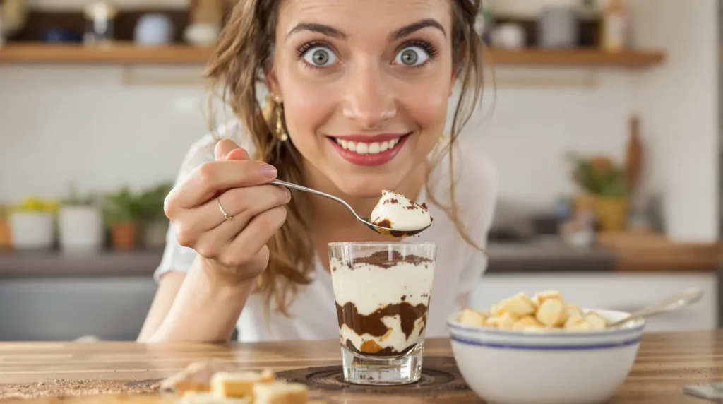 « J'ai remplacé le mascarpone par cet ingrédient » : son tiramisu maison contient presque deux fois moins de calories