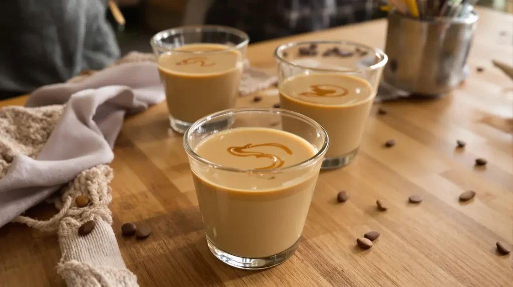 J’ai troqué les flans et mousses du commerce pour cette crème dessert au café maison : onctueuse, sans œufs et facile à réaliser !