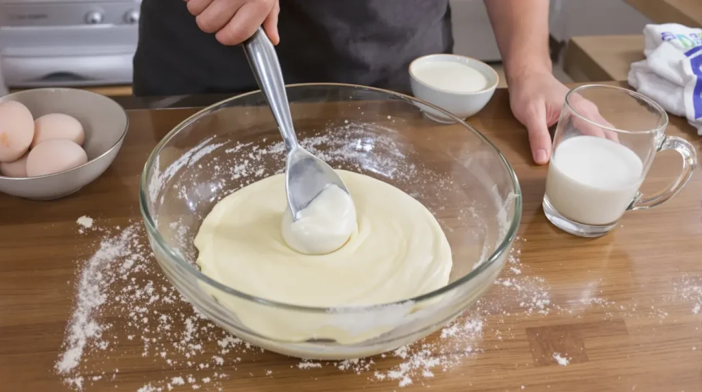 Les pros de la crêpe ont tous ce petit geste pour avoir une pâte sans grumeaux