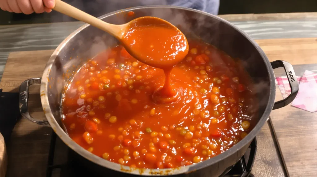Ma sauce tomate était toujours trop acide : un seul légume a résolu le problème sans toucher au sucre