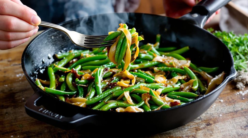 Mieux que la cuisson à l'eau : vos haricots verts sont encore plus savoureux cuisinés ainsi