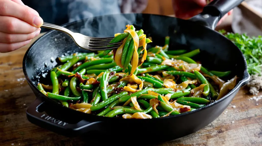 Mieux que la cuisson à l'eau : vos haricots verts sont encore plus savoureux cuisinés ainsi