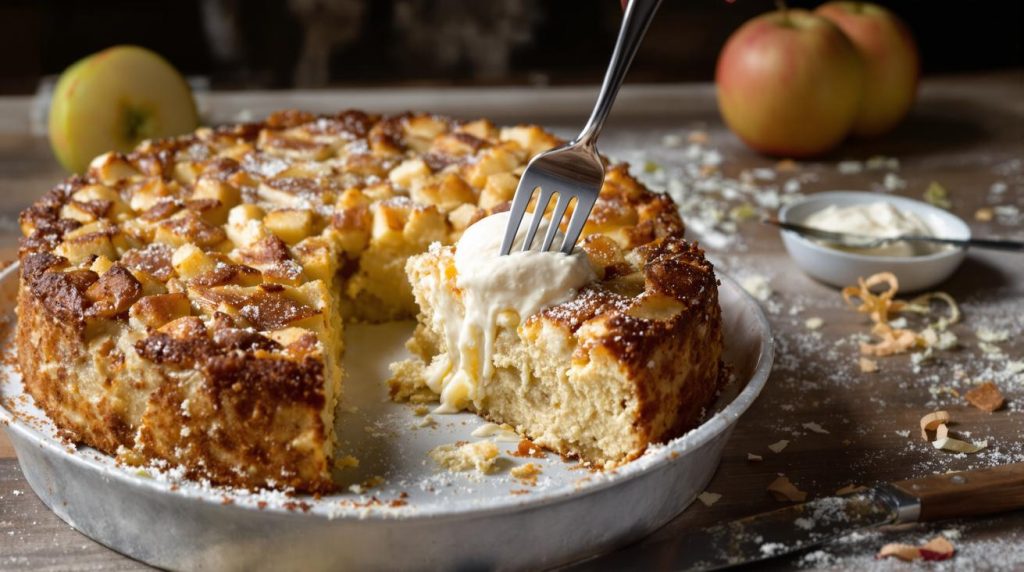 Oubliez la tarte : ce gâteau aux pommes de Julie Andrieu est un vrai régal