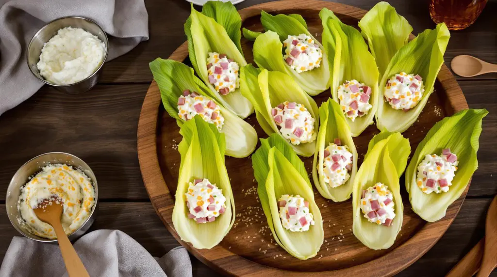 Petites barquettes d’endive au jambon : ma recette d’apéritif ultra express prête en quelques minutes