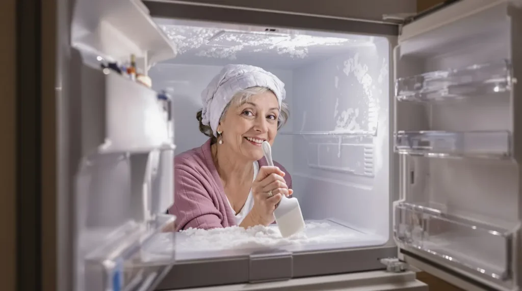 Adieu la glace dans le congélateur : l’astuce simple et imparable pour un appareil toujours propre, performant et sans givre