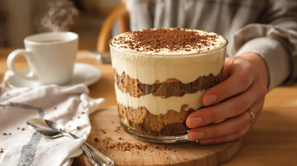 Après avoir testé plusieurs recettes, voici mon tiramisu préféré : très crémeux, intense en café et prêt en 20 minutes