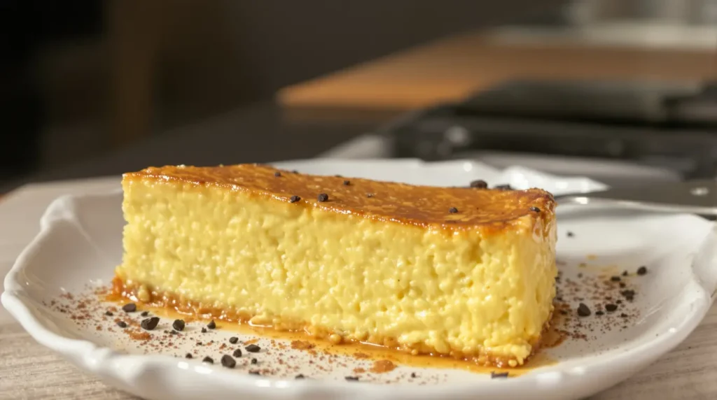« Ce flan pâtissier sans pâte est irrésistible » : léger, fondant et prêt en un rien de temps pour un goûter parfait