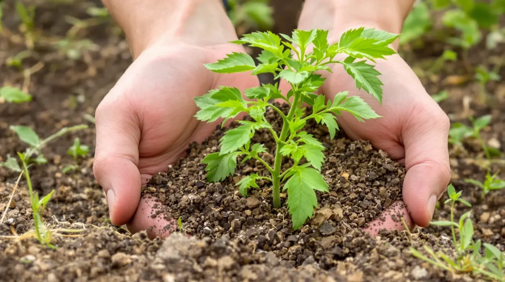 Ce geste simple à la plantation aide vos tomates à mieux résister à la chaleur et au manque d'eau