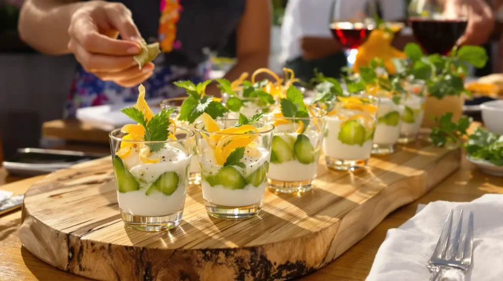 Ces verrines fraîches se vident en cinq minutes à l'apéro : tout repose sur une garniture que personne ne devine