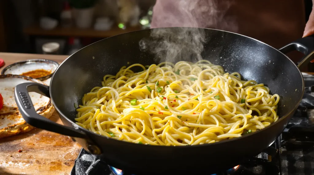 Cette eau trouble que vous jetez après chaque cuisson de pâtes est en réalité un véritable concentré de chimie