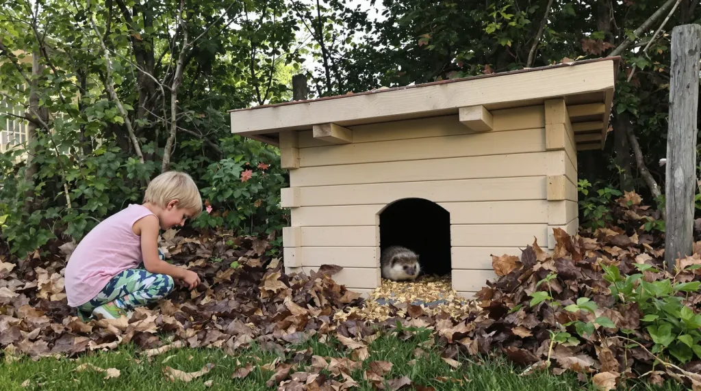 Comment construire et où installer une cabane à hérissons dans le jardin ?