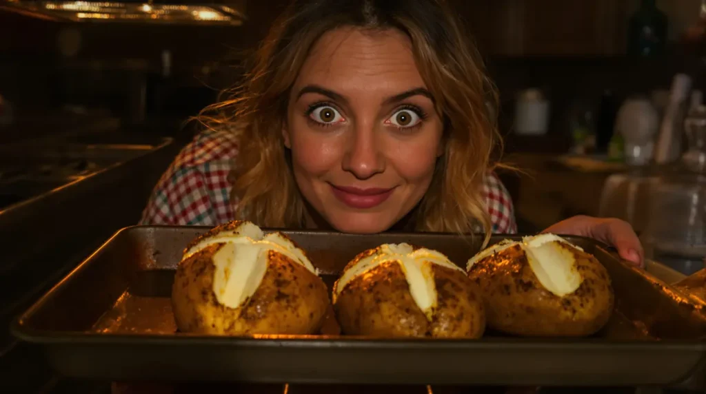 Connaissez-vous cette astuce de la cuillère qui divise par deux le temps de cuisson des pommes de terre au four ?
