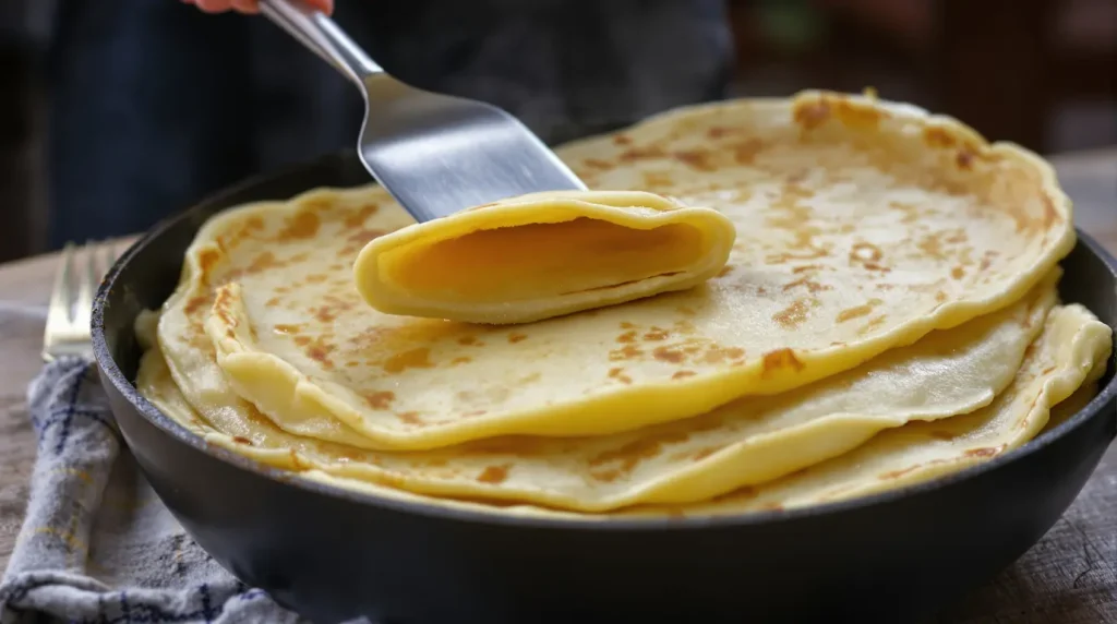Connaissez-vous déjà les crêpes parmentières de Laurent Mariotte, ces délices préparés à partir de pommes de terre cuites ?
