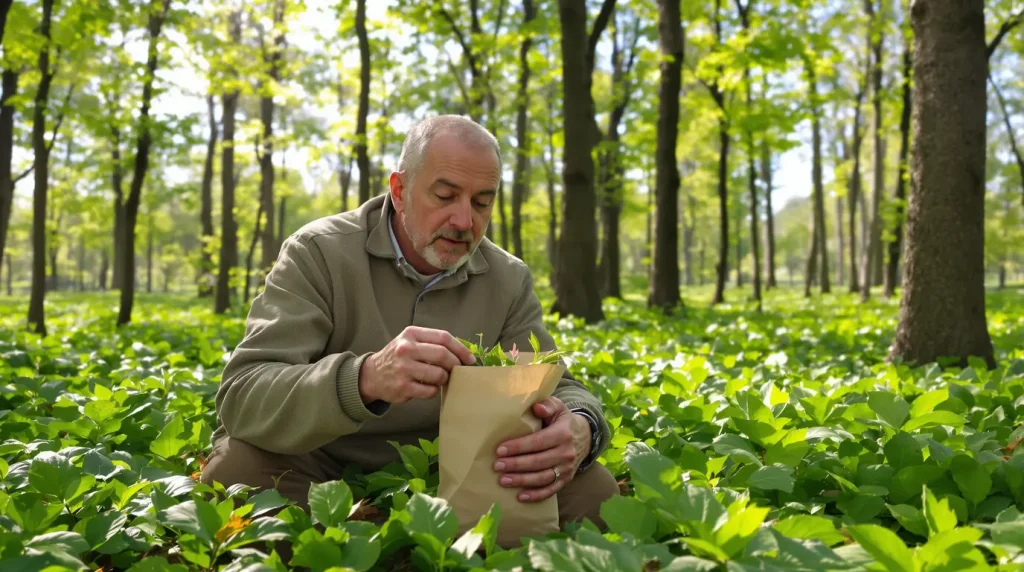 Cueillette sauvage : mon voisin ramasse ces feuilles chaque printemps en forêt et ses 5 recettes m'ont totalement bluffé