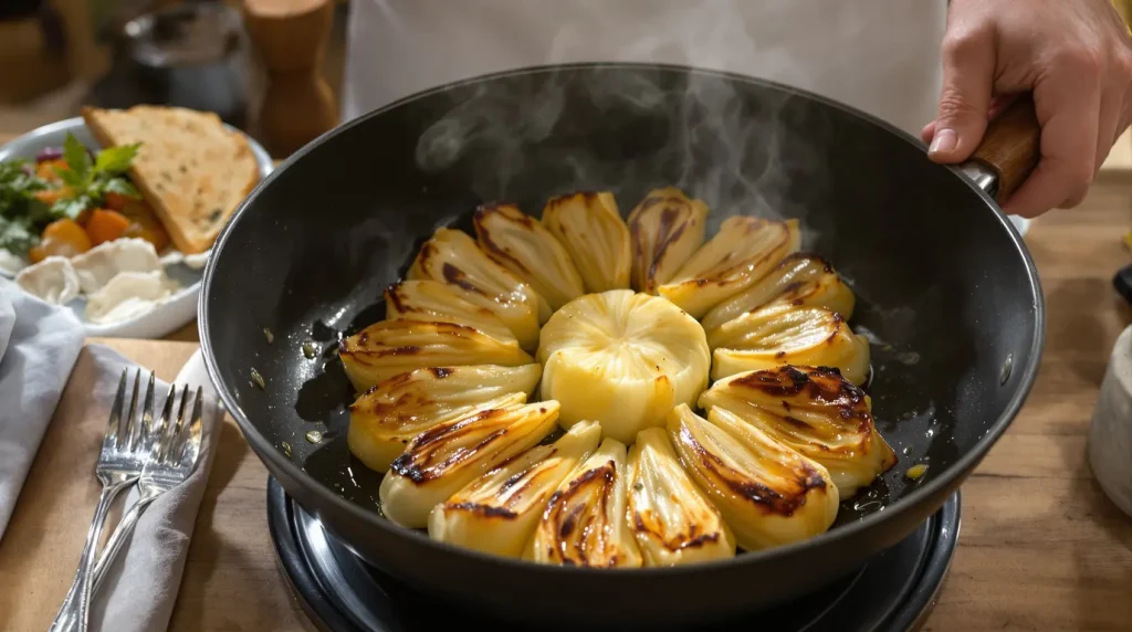 Encore mieux que les pâtes, la cheffe Stéphanie Le Quellec nous montre comment préparer le chou-fleur façon « cacio e pepe » !