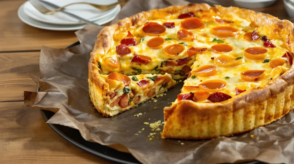 Fini la galère de la pâte à tarte : cette recette express poireaux-chorizo se tient toute seule, sans moule ni fond
