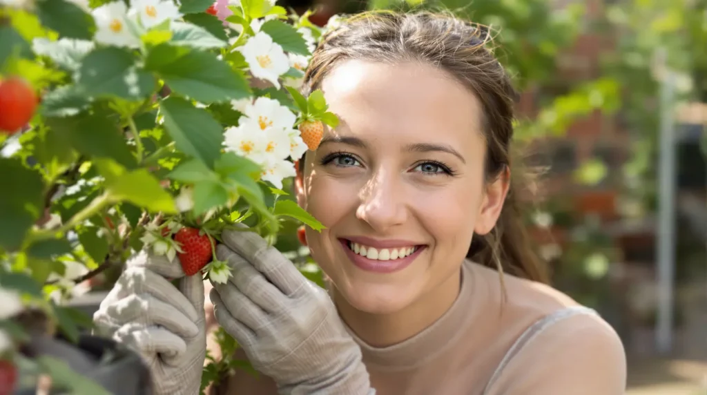Fraisiers au printemps : 4 gestes essentiels pour assurer une récolte dès mi-juin