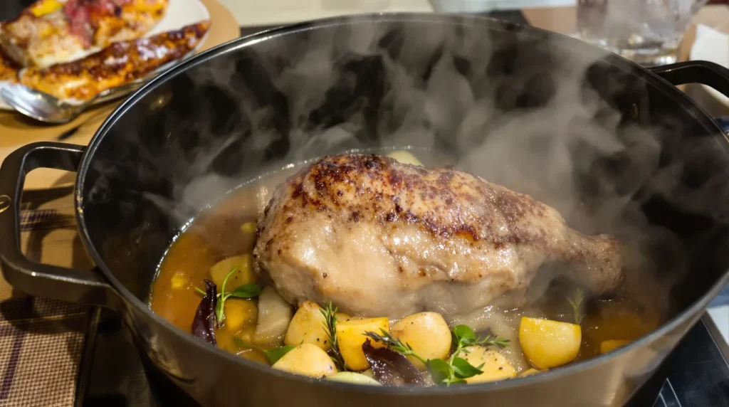 Gigot d’agneau de Pâques : cuisson très lente et recettes gourmandes avec les restes par le chef landais David Jourdan