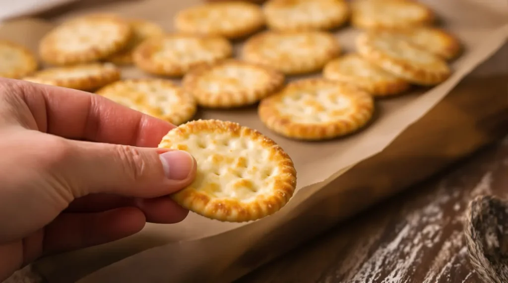« Je les prépare en 10 minutes pour l'apéro » : mes crackers maison croustillants au fromage et graines dorées, bien plus savoureux que les industriels