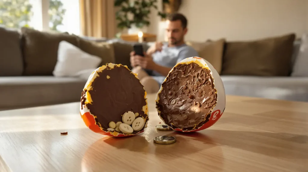 Kinder Surprise : les internautes n'en reviennent pas en découvrant à quoi sert la capsule jaune dans leur œuf en chocolat