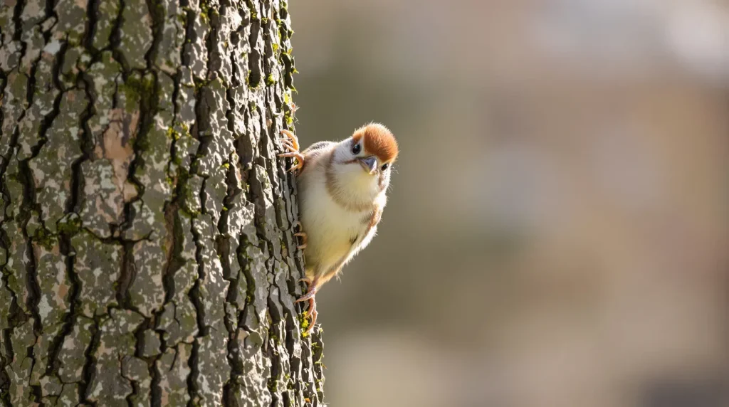 La présence d'un écureuil roux révèle que votre jardin se transforme en véritable mini-forêt