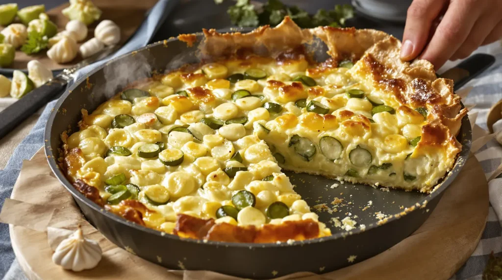 Le soir où j'ai supprimé la pâte de ma quiche poireaux-chèvre, personne n'a voulu revenir en arrière