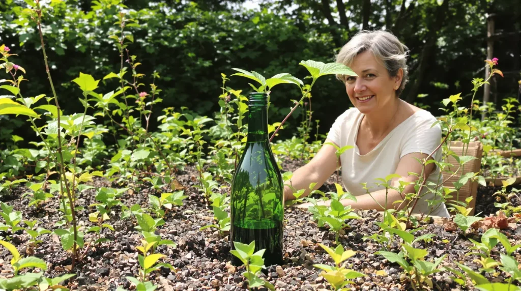 Les taupes ont déserté son jardin depuis qu'il enterre cet objet qu'on jette tous à la poubelle
