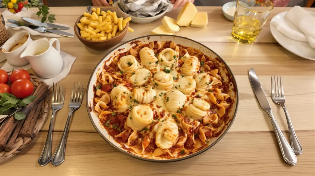 Ma fille a reposé sa fourchette et m'a dit : « maman, c'est encore mieux que les lasagnes » (ces pâtes farcies au four ont tout changé chez nous !)