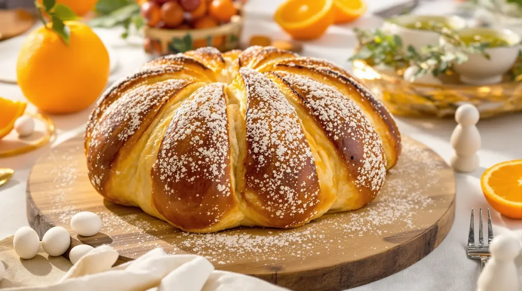 « Mon dessert de Pâques a fait se taire toute la tablée » : tout repose sur une couche déposée juste avant d'enfourner cette brioche à l'orange