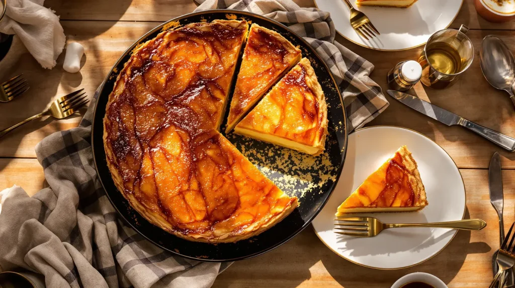 Plus rapide qu'un flan et aussi bon qu'en boulangerie : ma tarte fondante express