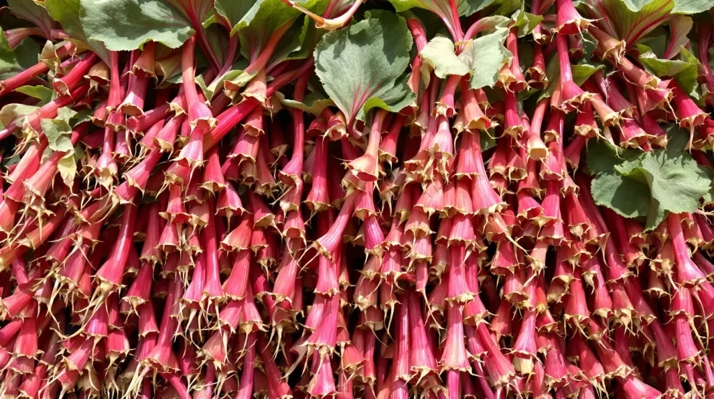 Rhubarbe : l'art de cultiver et récolter pour de délicieuses recettes