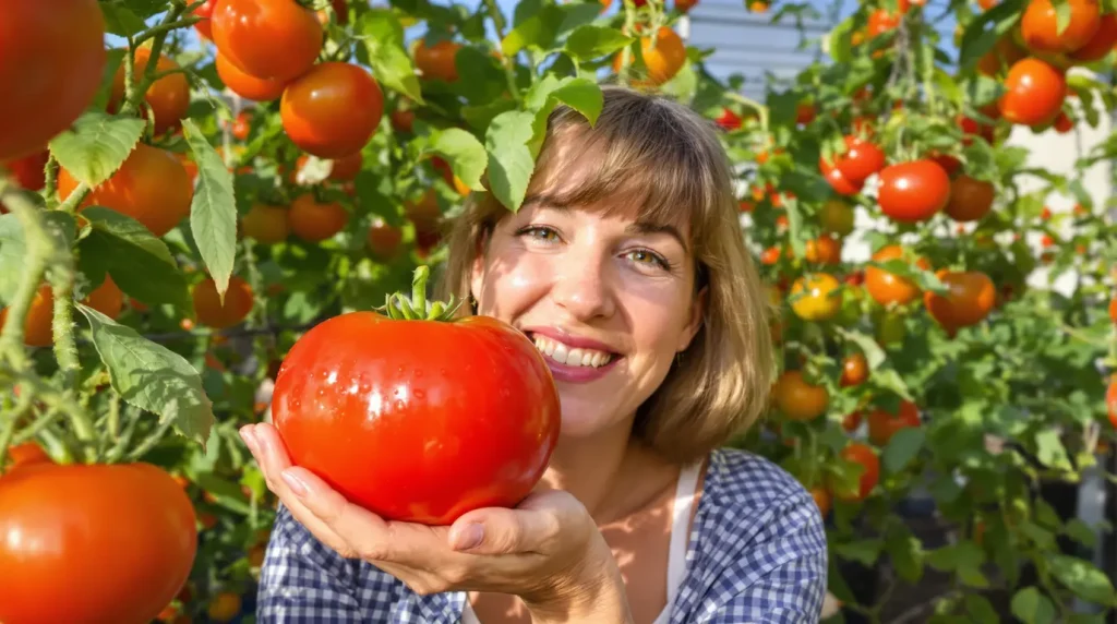 Tomates plus grosses et encore plus savoureuses : ajoutez simplement 3 cuillères de ce produit à l’eau