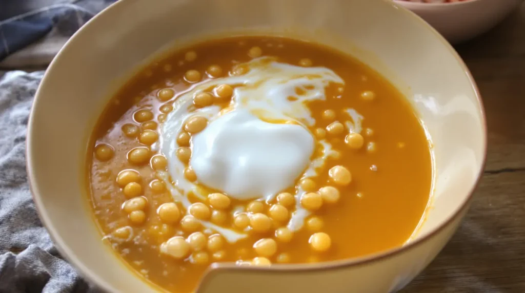 Velouté pois chiches-carottes au cumin : un dîner complet et sain pour les soirs de flemme