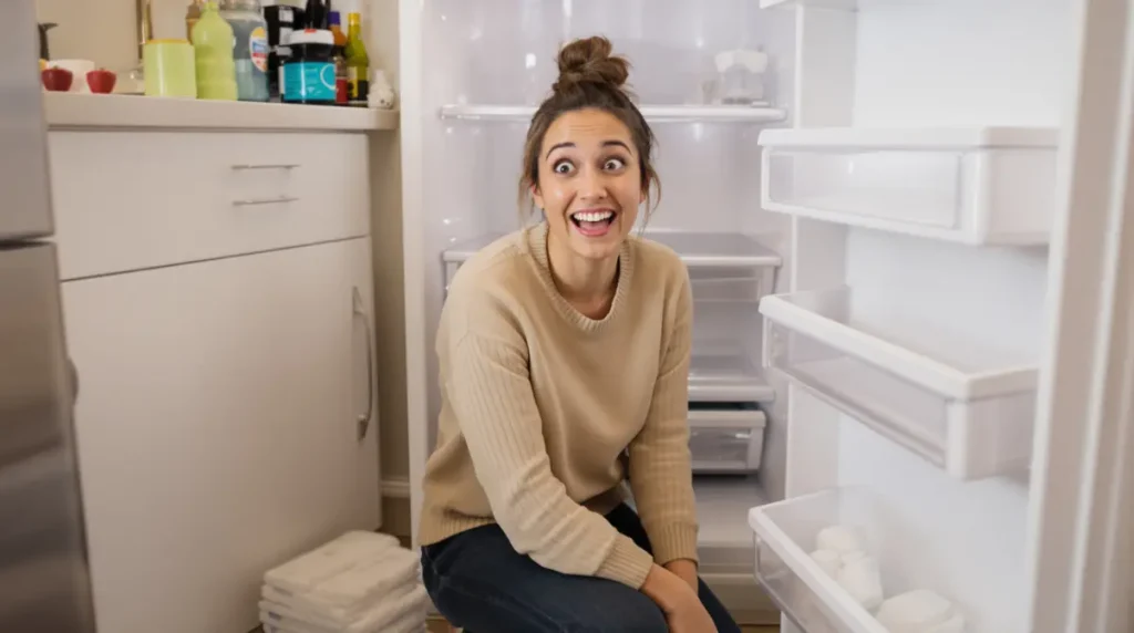 Adieu la glace dans le congélateur : l’astuce simple et redoutable pour un appareil toujours propre, puissant et sans givre