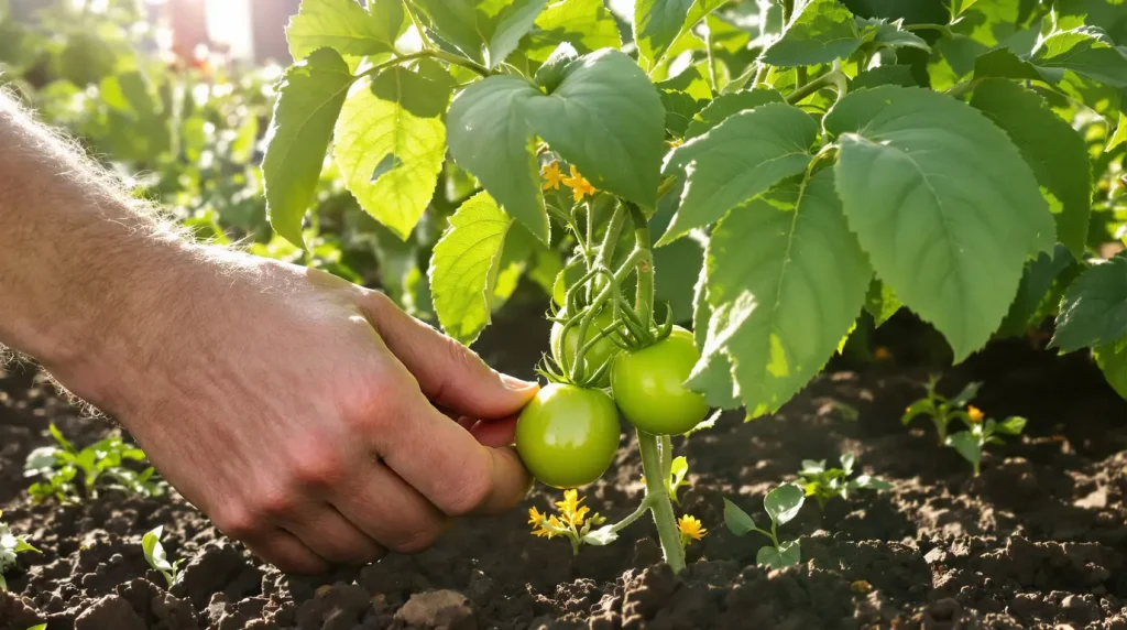 « Coupez tous les gourmands sauf celui-là » : depuis qu'un vieux jardinier m'a montré lequel garder, mes plants croulent sous les tomates