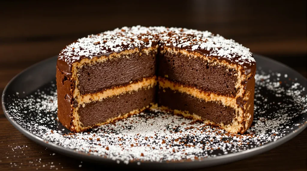 Depuis que j'ai compris quoi étaler entre les deux couches, mes gâteaux café-chocolat ont changé de catégorie