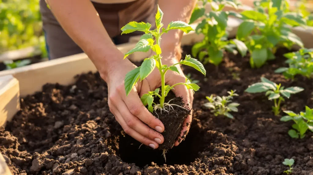 En mai, ces gestes de plantation aident les jeunes plants à bien reprendre, sans fatiguer la terre du potager au printemps
