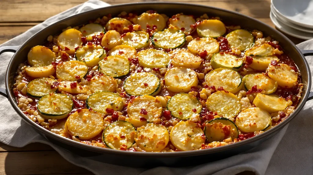 J'ai glissé ce fromage entre chaque rondelle avant d'enfourner mon tian : depuis, plus personne ne veut entendre parler de gratin chez nous