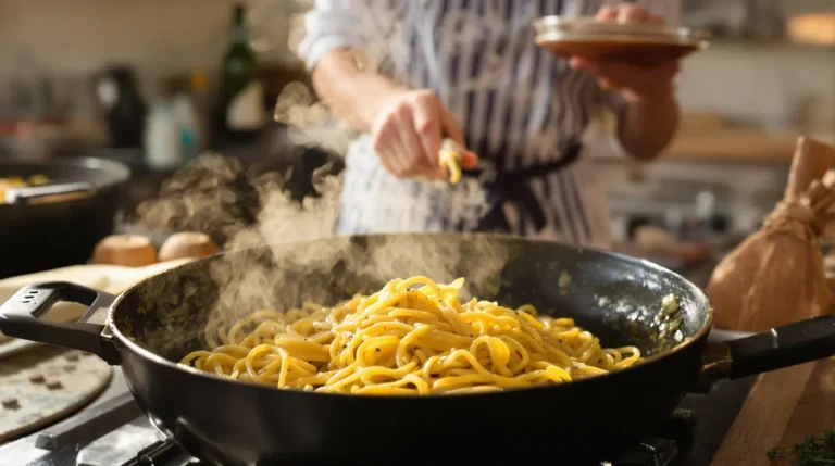 J&rsquo;ai rincé mes pâtes toute ma vie jusqu&rsquo;à ce qu&rsquo;un cuisinier italien me montre que l&rsquo;eau de cuisson que je jetais était ma sauce