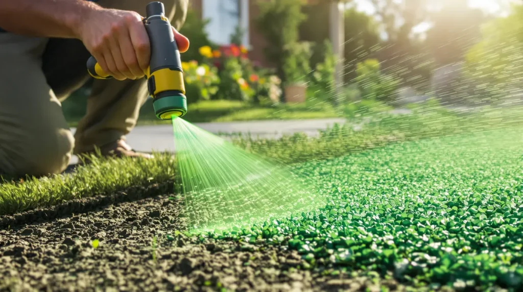 Le gazon liquide : la nouvelle solution qui pourrait bientôt remplacer la pelouse classique