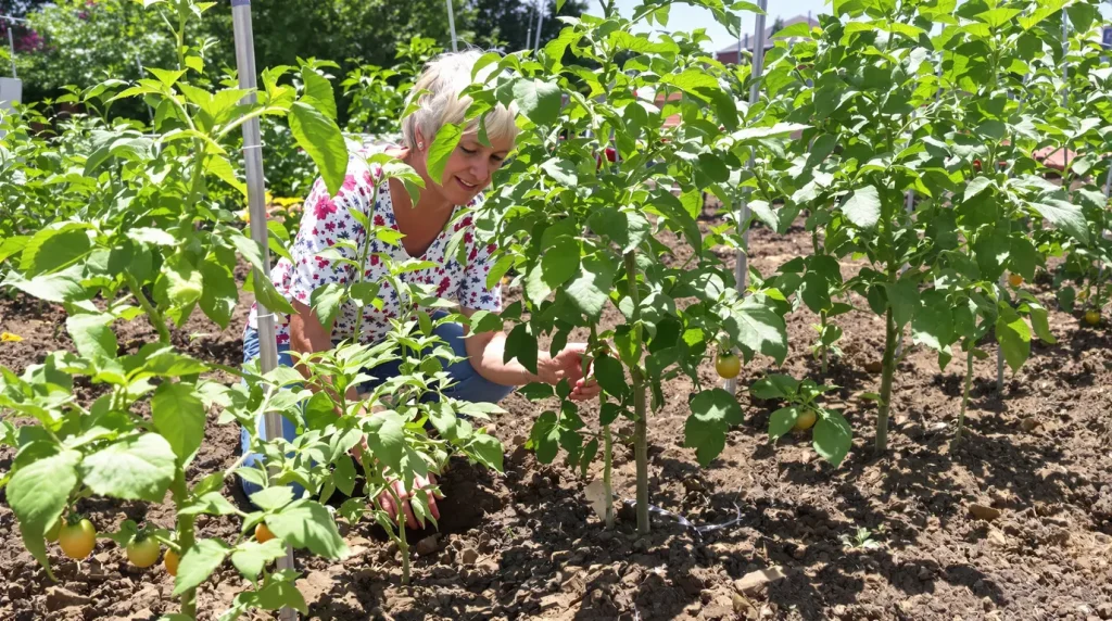 Les maraîchers plantent leurs tomates ainsi et ceux qui ne le font pas le regrettent tout l'été
