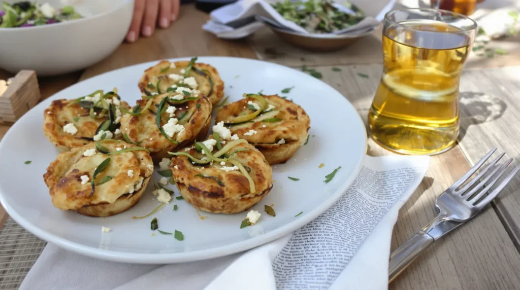 « On dirait des petits gâteaux, mais c'est salé ? » : la bouchée courgette-feta qui a volé la vedette à mes feuilletés d'apéro