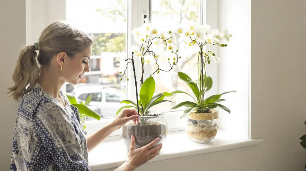Phalaenopsis défleuri : comment tailler la hampe florale de votre orchidée pour favoriser une nouvelle floraison