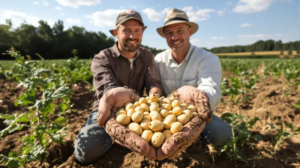 Pommes de terre bio : itinéraires testés directement en plein champ