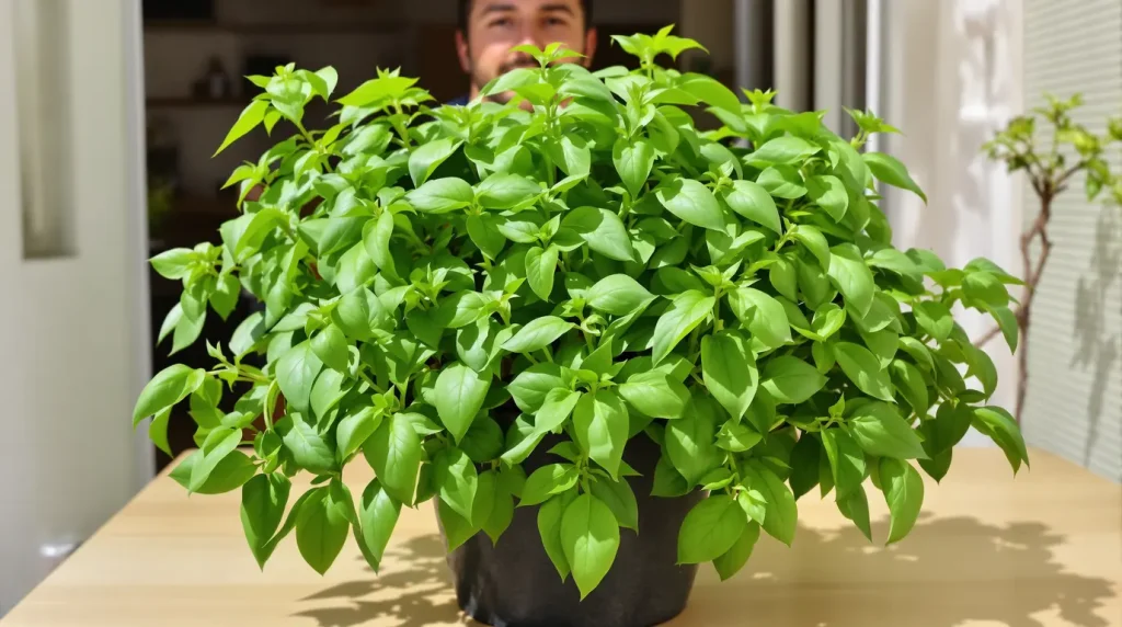 Un expert du jardinage partage une astuce infaillible pour booster la croissance du basilic