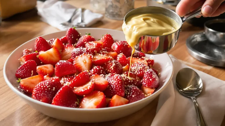 3 ingrédients, 5 minutes et des fraises de saison : j&rsquo;ai servi ce dessert à mes invités et ils ont cru que j&rsquo;y avais passé l&rsquo;après-midi