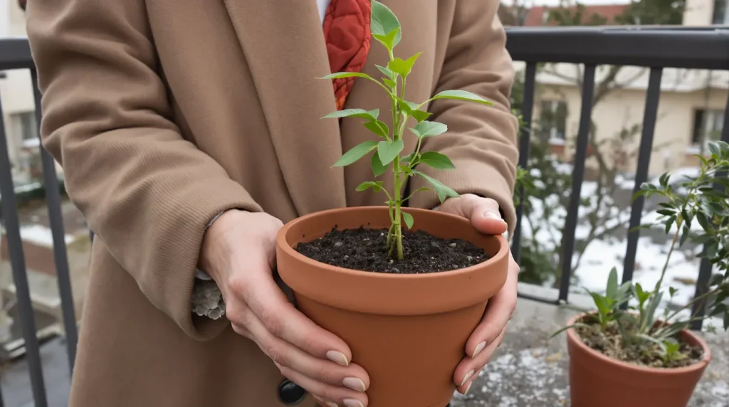 Cette plante remplace les cubes de bouillon en cuisine et s'installe en pot à cette période précise