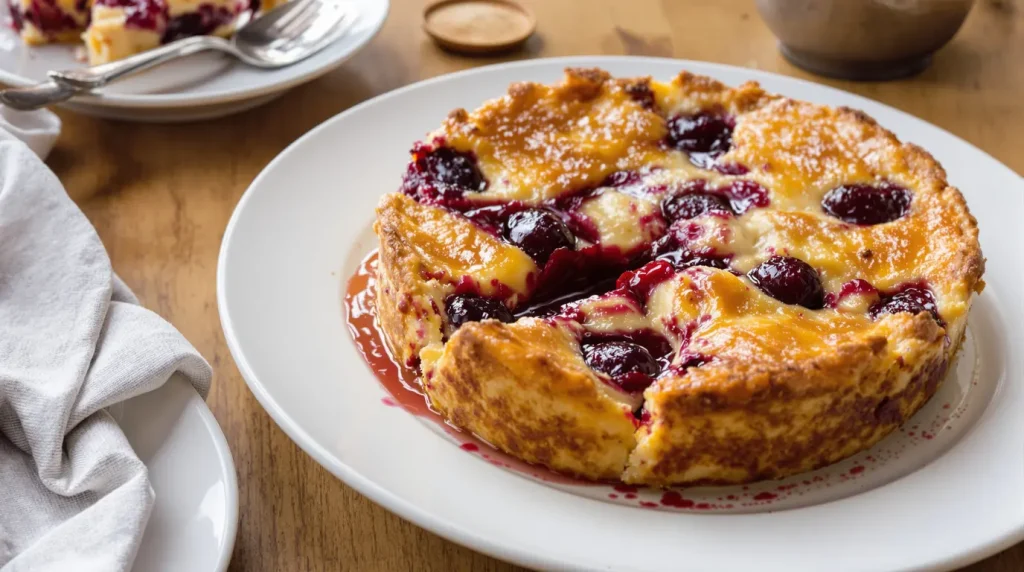 Clafoutis aux cerises : "Il m'a fallu 50 ans pour découvrir cette recette sans œufs, encore meilleure et qui me rappelle celui de ma grand-mère"