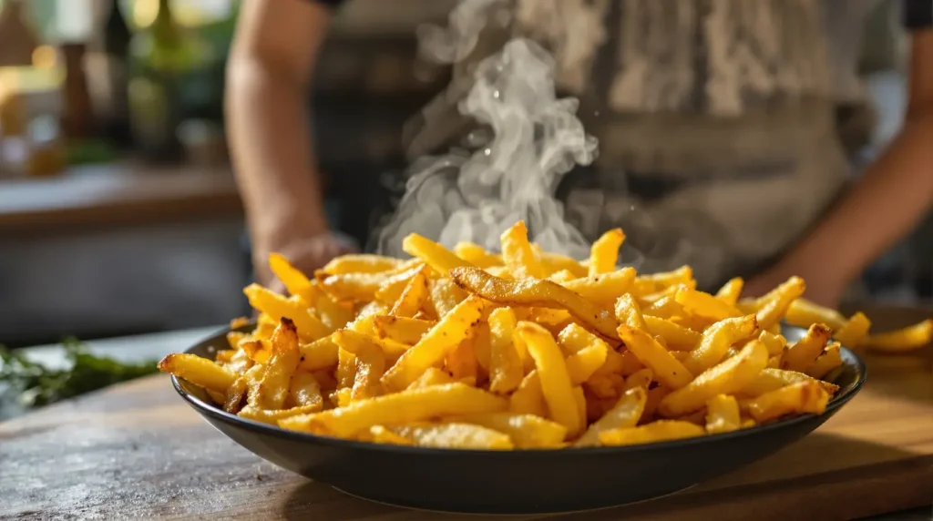 Depuis que je fais ça, mes frites Airfryer sont parfaites : je vous donne l'astuce de l'eau chaude